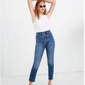 Madewell The Perfect Vintage Crop Jeans - Cassie wash - size 26